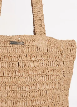 Seafolly Shores Woven Tote Bag - | Beach Bags