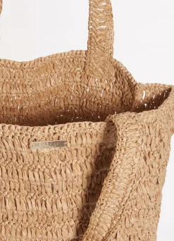 Seafolly Shores Woven Tote Bag - | Beach Bags