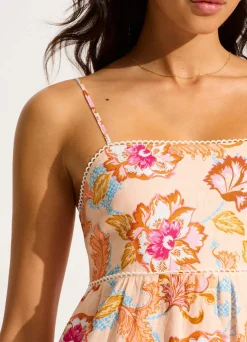Seafolly Spring Festival Midi Dress - Nectar| Beach Dresses
