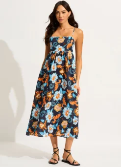 Seafolly Spring Festival Midi Dress - | Beach Dresses