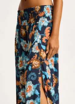 Seafolly Spring Festival Shirring Pant - | Pants & Shorts