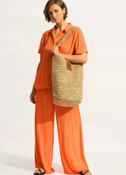 Seafolly Spring Festival Tube Tote Bag - | Beach Bags