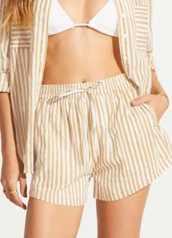 Seafolly Stripe Beach Short - | Pants & Shorts