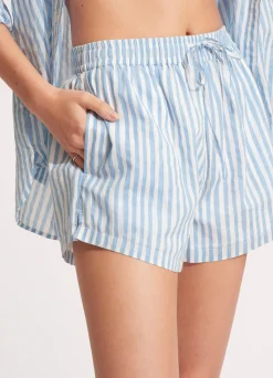 Seafolly Stripe Beach Short - | Pants & Shorts