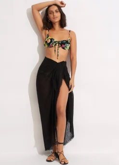 Seafolly Textured Cotton Beach Wrap - | Maternity|Skirts & Sarongs