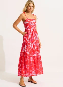 Seafolly Tiered Maxi Dress - | Beach Dresses