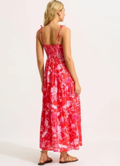 Seafolly Tiered Maxi Dress - | Beach Dresses