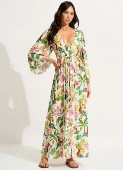Seafolly Tropica Maxi Dress - | Beach Dresses