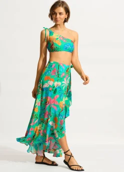 Seafolly Tropica Wrap Skirt - | Skirts & Sarongs