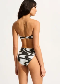 Seafolly Wavelength Bustier Bikini Top - | Bikinis|Underwire