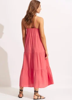Seafolly Weekend Tier Dress - | Beach Dresses