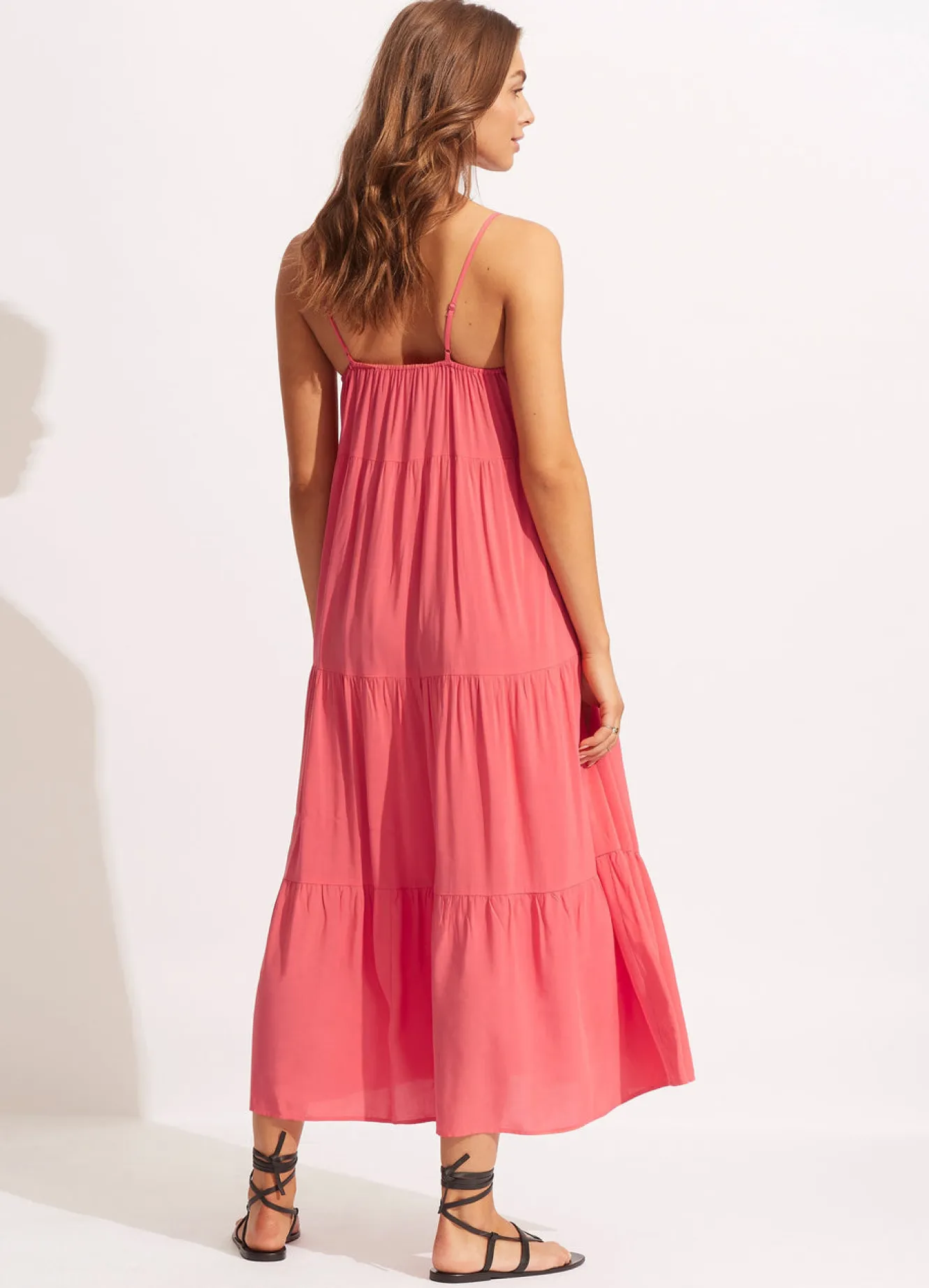 Seafolly Weekend Tier Dress - | Beach Dresses