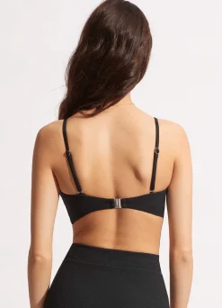 Seafolly Willow Banded Bralette - | Bralette|Bralette