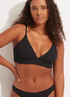 Seafolly Willow Banded Bralette - | Bralette|Bralette