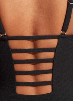 Seafolly Willow DD One Piece - | Square Neck|Square Neck