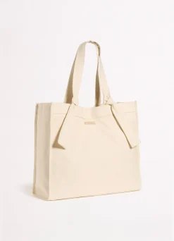 Seafolly Wish You Were Here Tie Strap Tote Bag - | Beach Bags