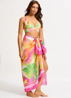 Seafolly Wonderland Sarong - | Skirts & Sarongs